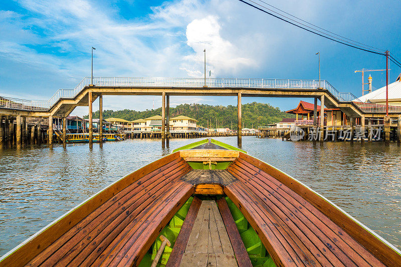 Kampong Ayer浮动村庄在文莱